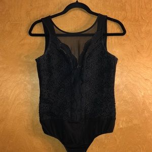Lulu’s Black Bodysuit